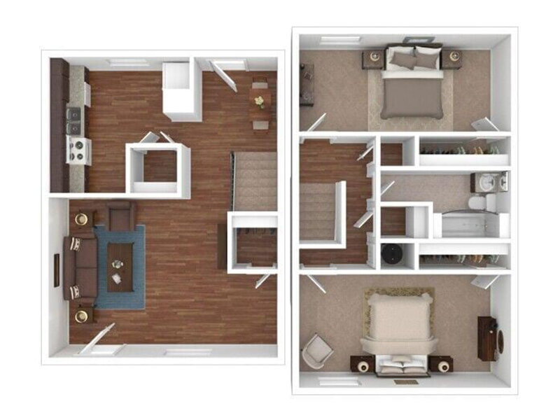 Iris floor plan at Pinewood