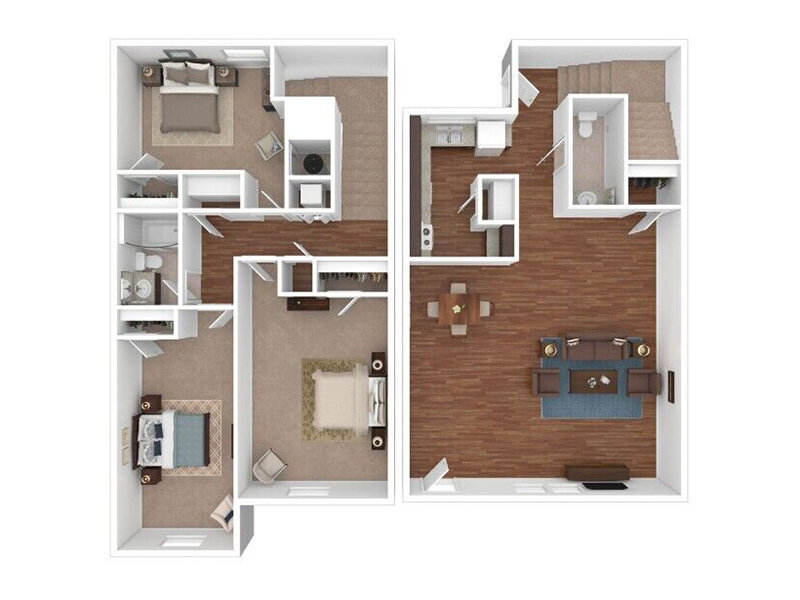 Noble floor plan at Pinewood